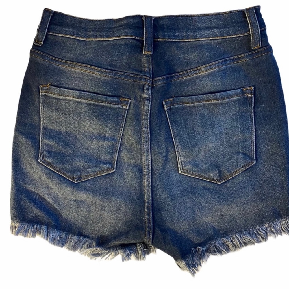 New high waist Jean shorts size large - Picture 2 of 3